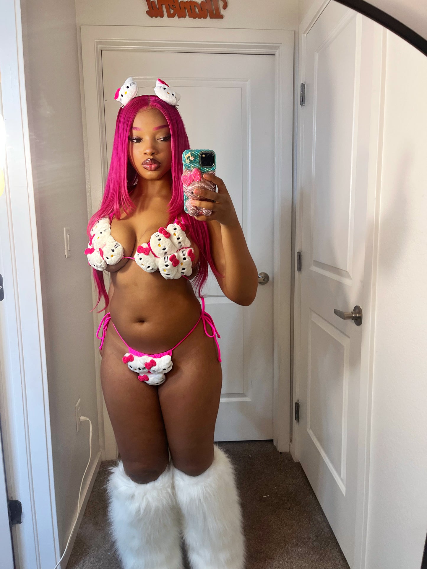 HELLO KITTY BIKINI (white)