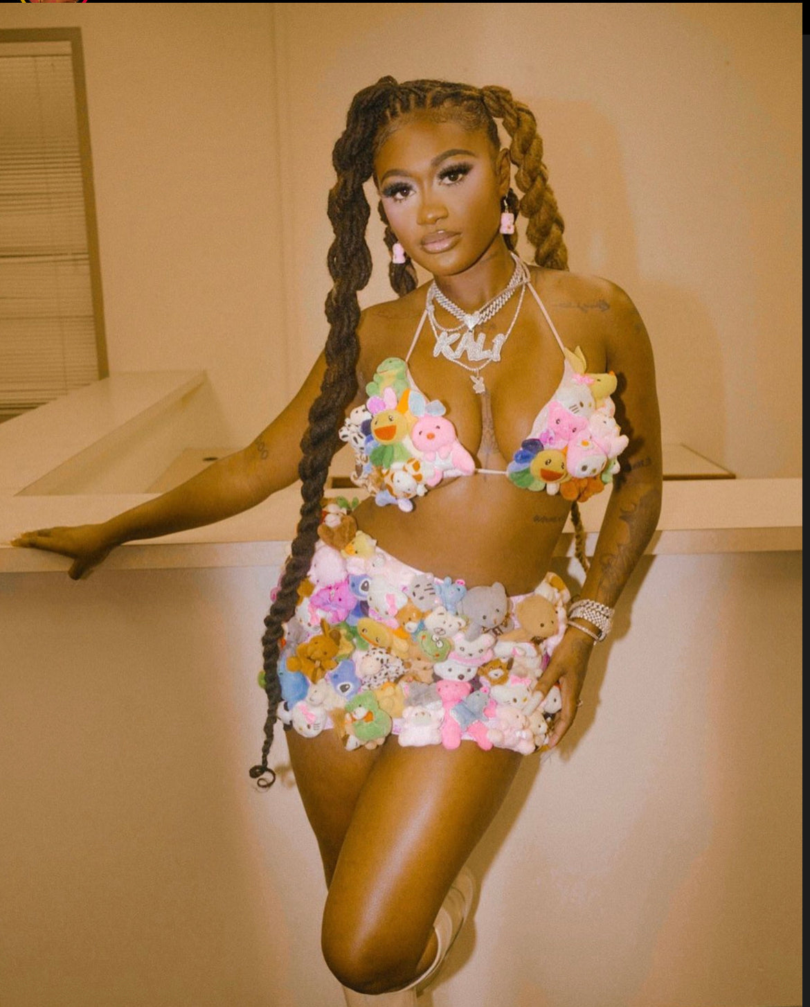 “STUFF ME “ skirt