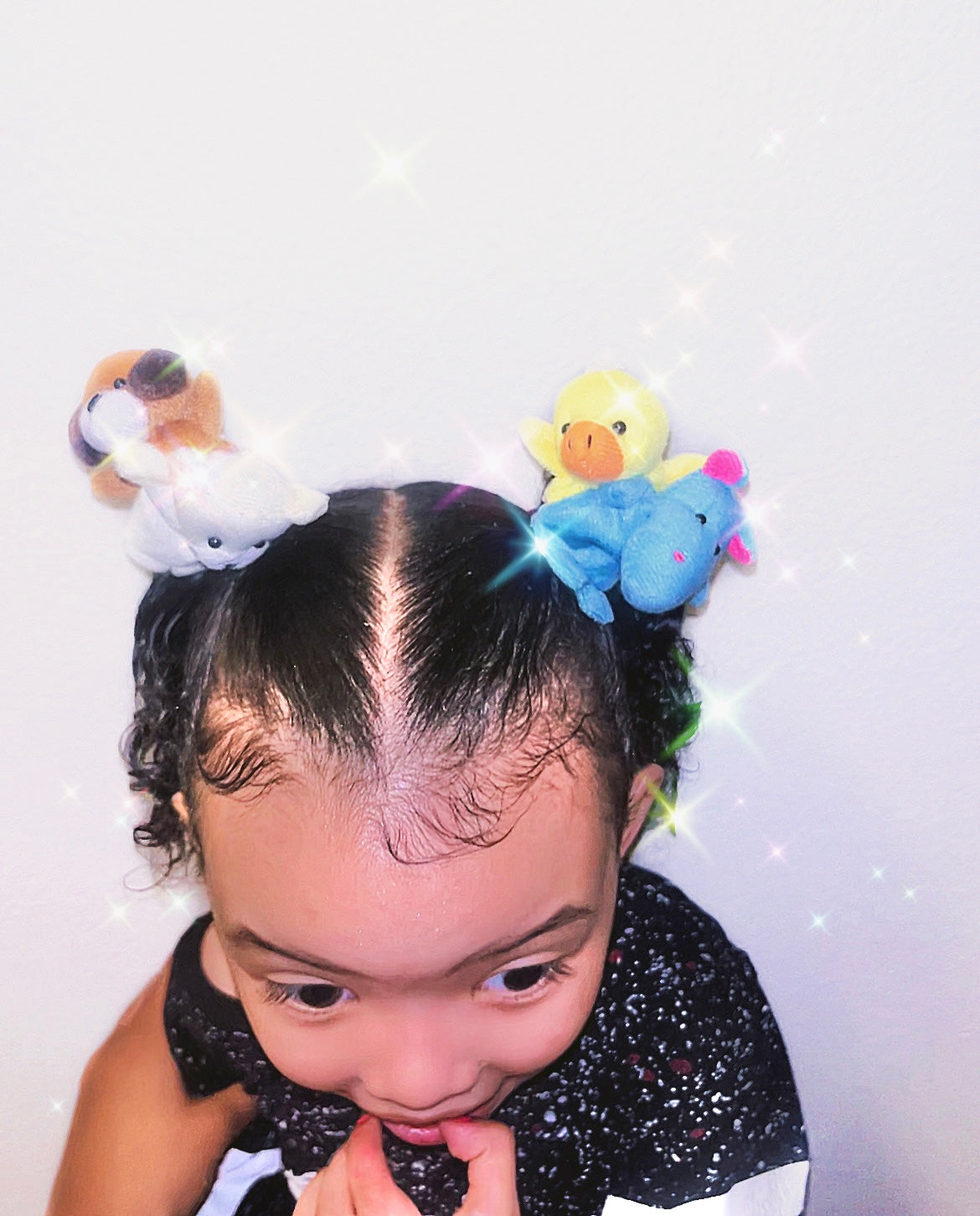 Hair stuffed animal accessories