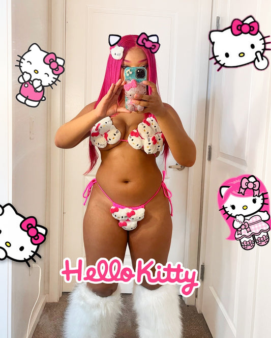HELLO KITTY BIKINI (white)