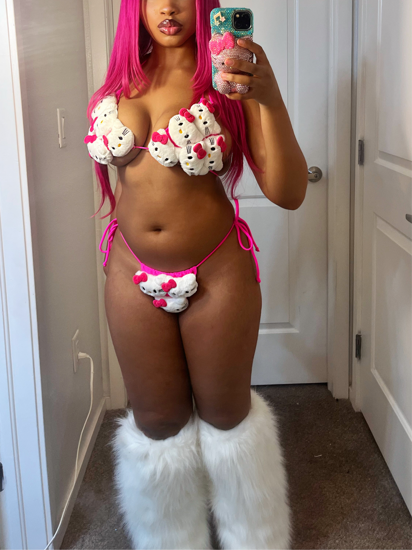 HELLO KITTY BIKINI (white)