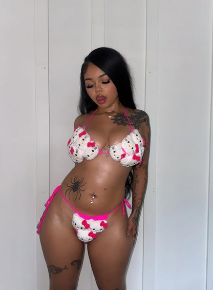 HELLO KITTY BIKINI (white)