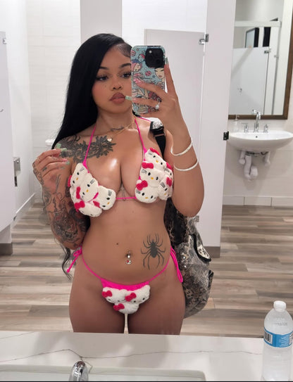 HELLO KITTY BIKINI (white)